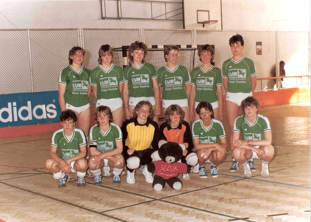 1985 - First German team to participate in our tournaments, SC DJK